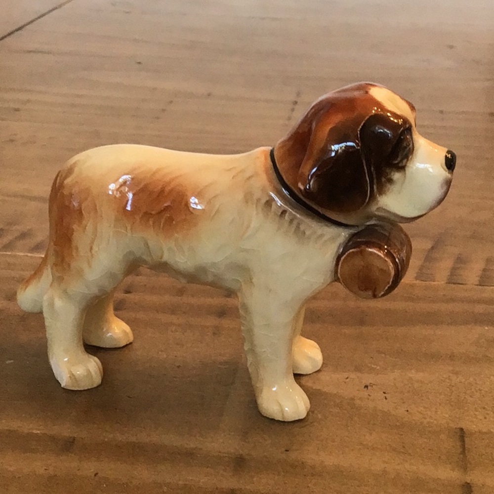 Vintage Saint Bernard from Goebel and vintage cocker spaniel figurines - Picture 13 of 14